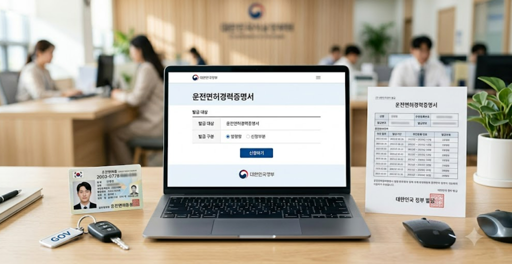 운전경력증명서 발급 바로가기 및 발급방법 총정리 1 image 26