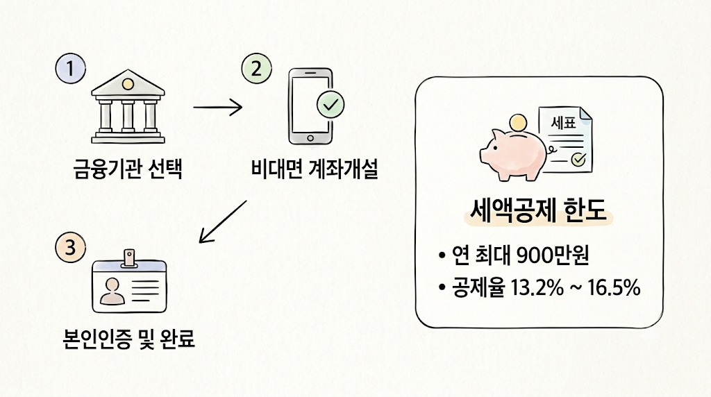 IRP 퇴직연금 계좌 개설 방법 및 세액공제 한도 1 image 3
