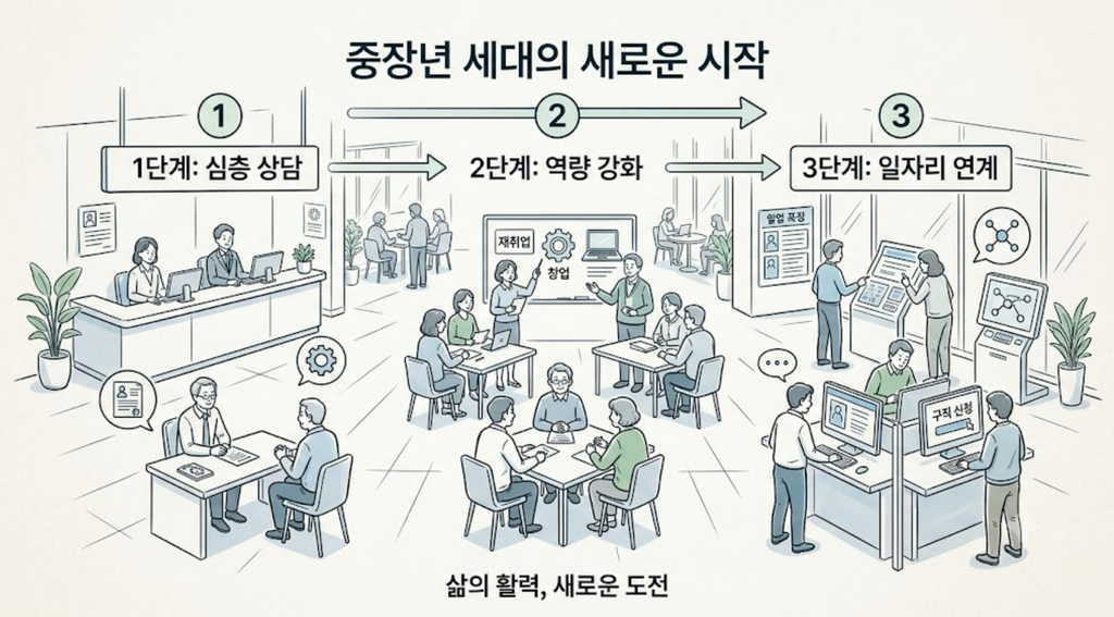 서울 중장년내일센터 전직지원서비스 신청방법과 이용 절차 1 image 6