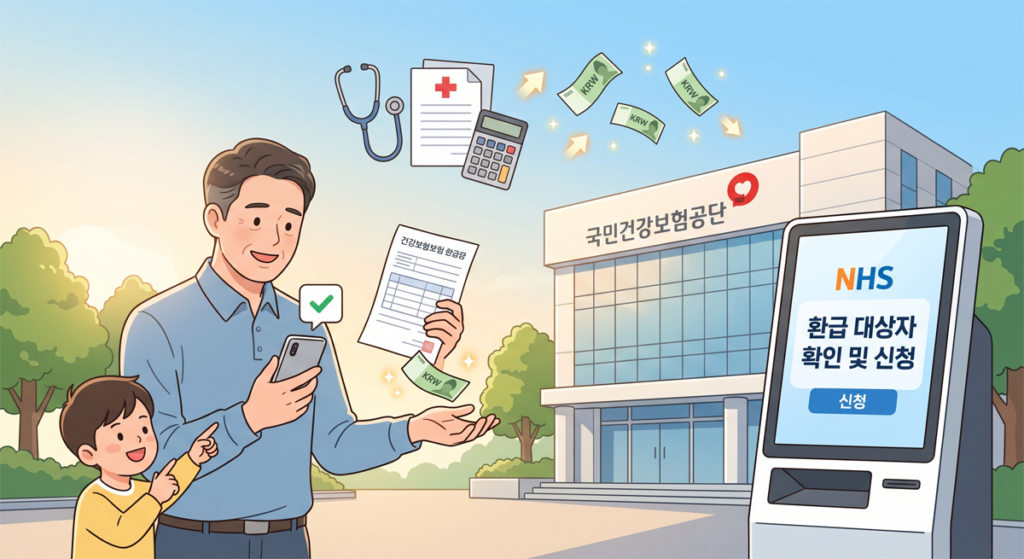본인부담상한제 환급금 신청방법 및 대상자 조회 1 refund