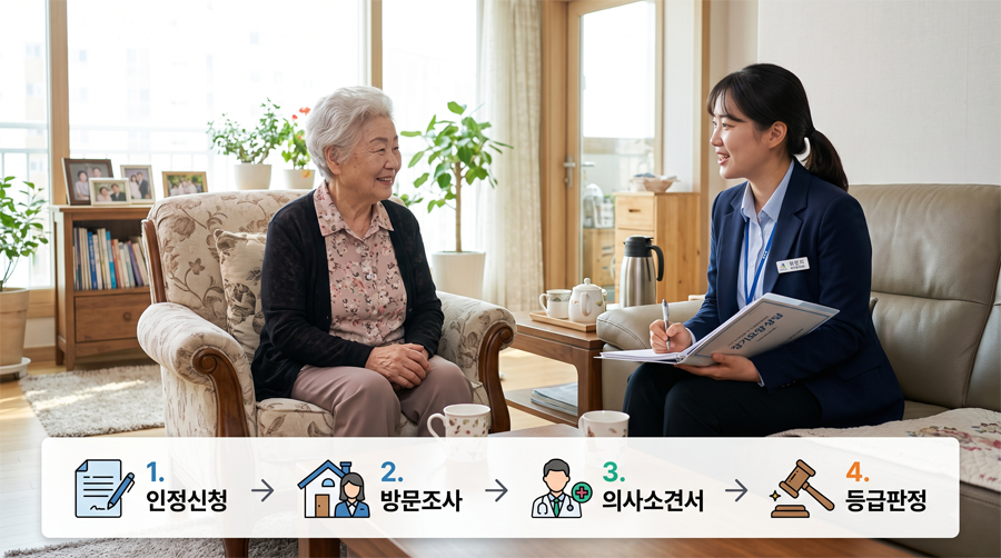 장기요양등급 기준 및 신청방법 1 silve