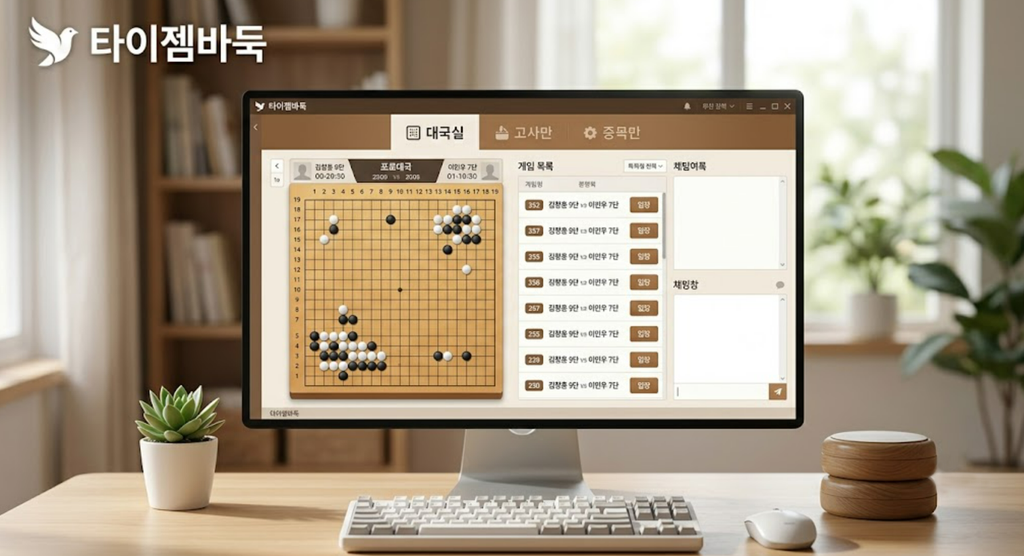 타이젬바둑 PC버전 설치, 대국실 이용방법 총정리 1 image 7